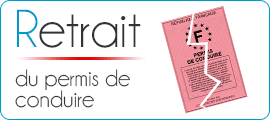 Retrait du permis de conduire